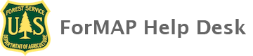 USFS ForMAP Help Desk